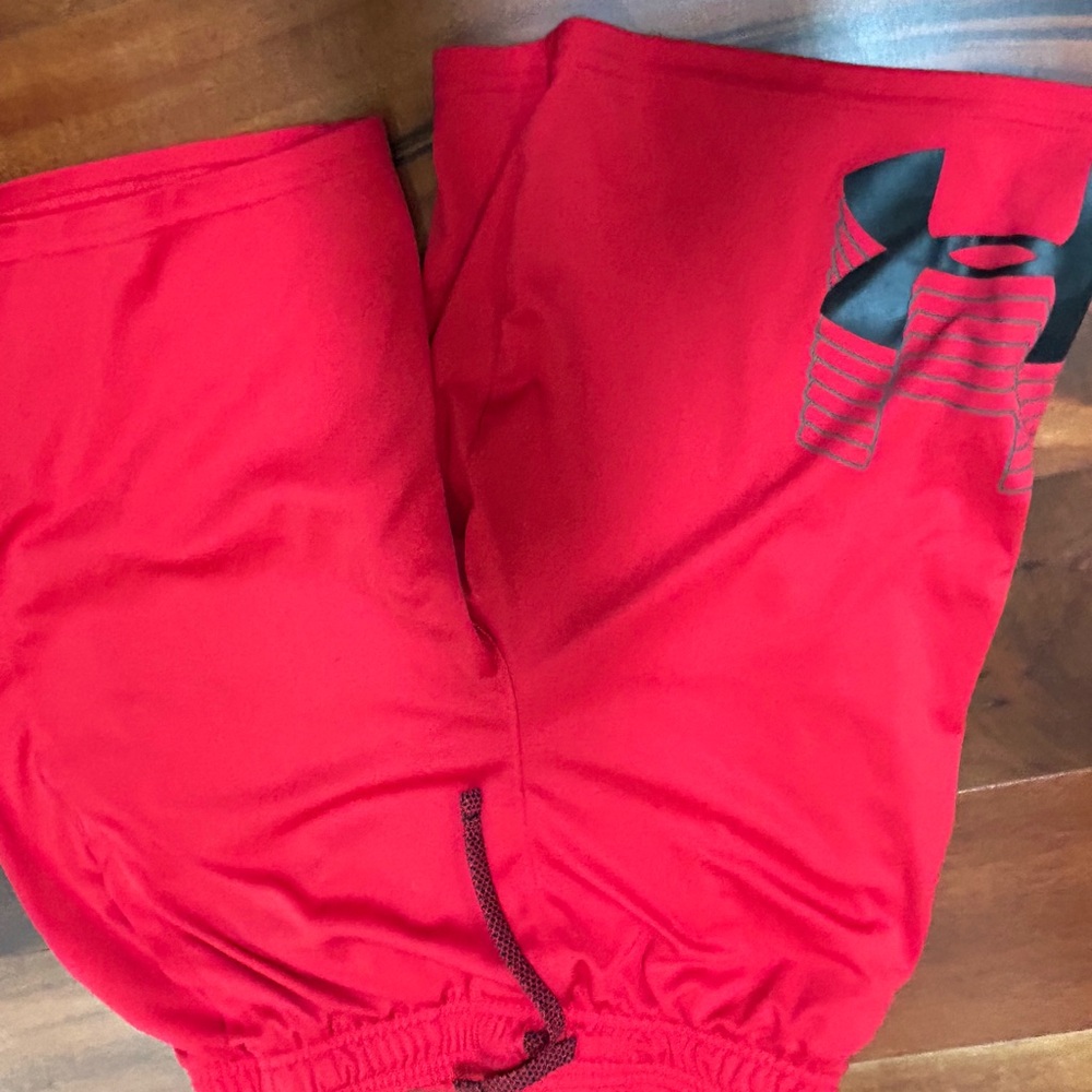 Under Armour Kids Red Athletic Shorts